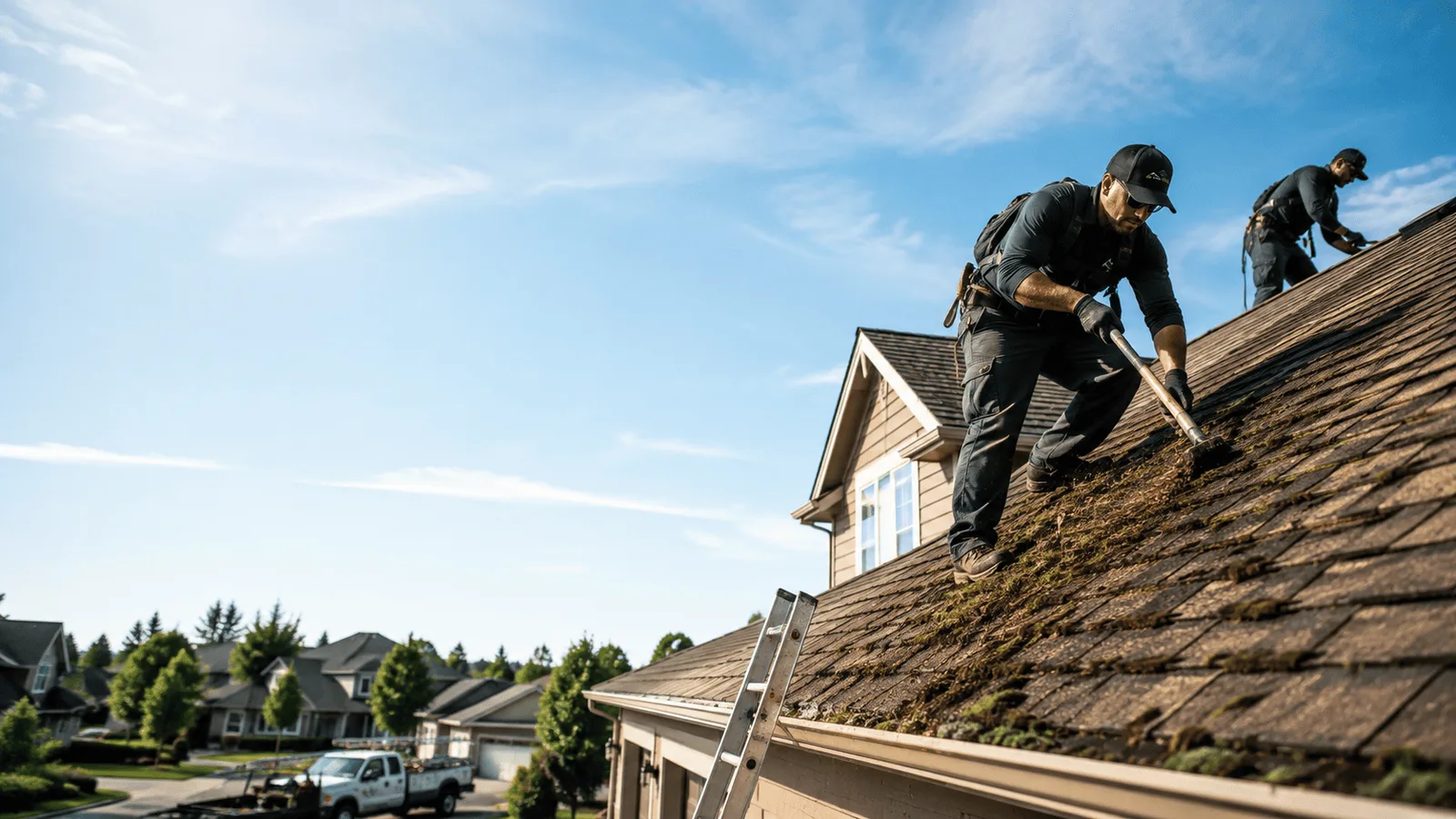 Roof Moss Removal in Hancock, WI near me